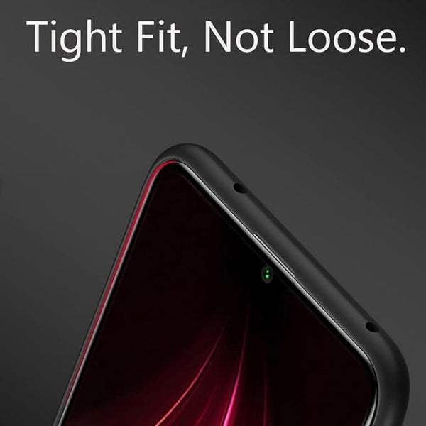 Matte Case For OnePlus 9R Shockproof Soft Ultra Slim Back TPU Black Phone Cover