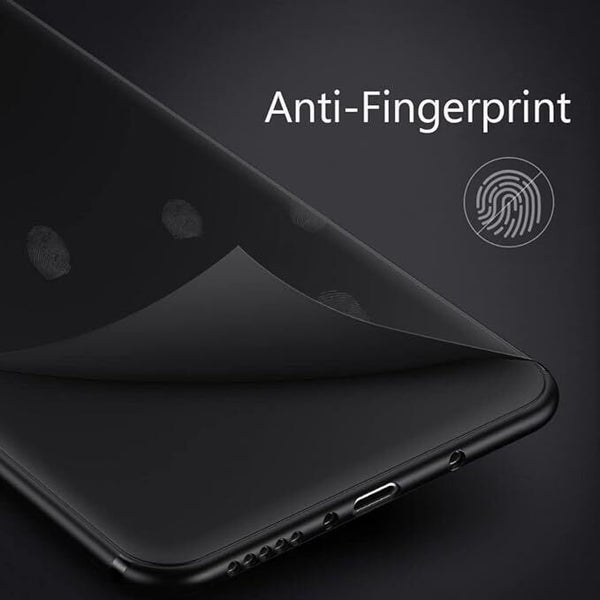 Matte Case For OnePlus 9R Shockproof Soft Ultra Slim Back TPU Black Phone Cover