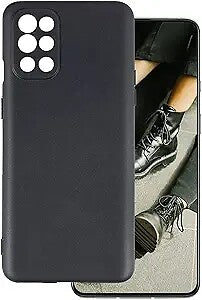 Matte Case For OnePlus 9R Shockproof Soft Ultra Slim Back TPU Black Phone Cover