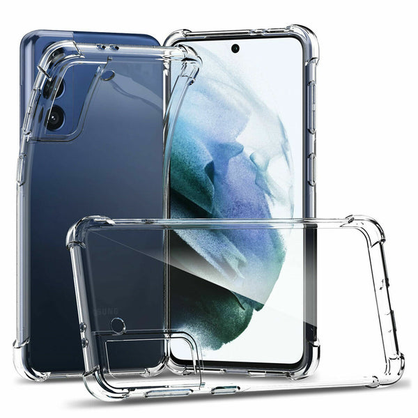 For Samsung Galaxy S22 S22+ S22 Ultra Shockproof Clear Case Silicone Cover UK