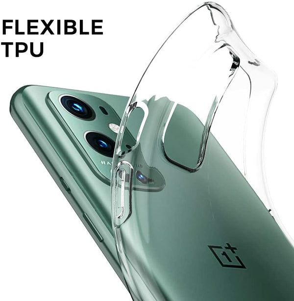 Ultra Slim Case For OnePlus 9, 9 Pro Transparent Soft TPU Gel Clear Back Cover
