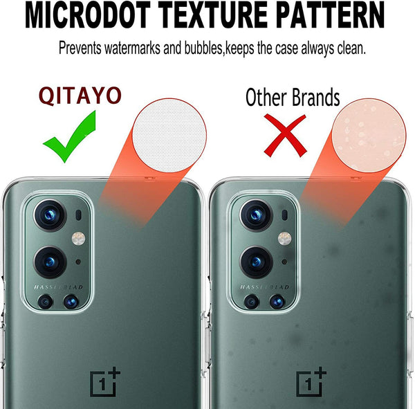Ultra Slim Case For OnePlus 9, 9 Pro Transparent Soft TPU Gel Clear Back Cover