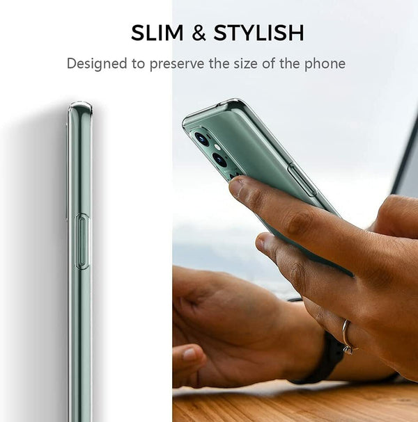 Ultra Slim Case For OnePlus 9, 9 Pro Transparent Soft TPU Gel Clear Back Cover