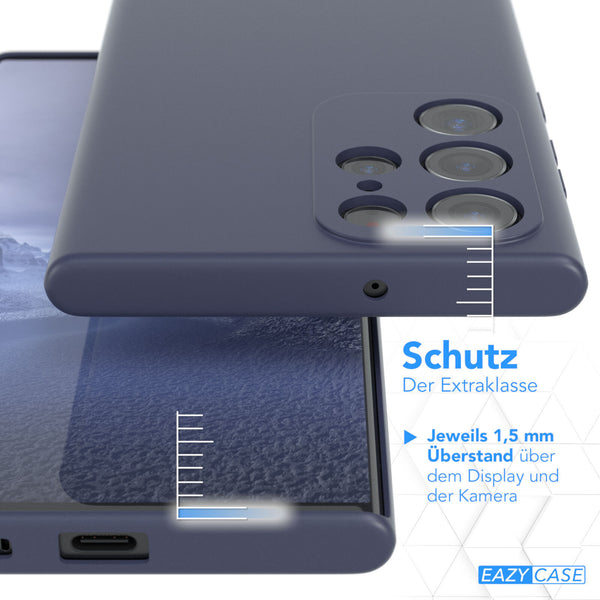 For Samsung Galaxy S22 Ultra 5G Shockproof  Matte Silicone Soft Ultra Thin Cover