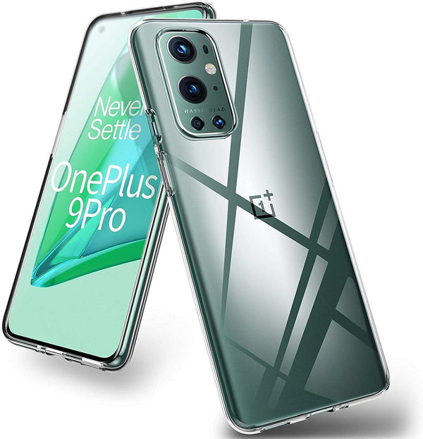 Ultra Slim Case For OnePlus 9, 9 Pro Transparent Soft TPU Gel Clear Back Cover