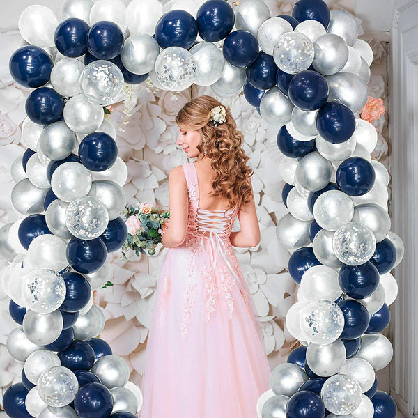 122 Set Xmas Decor  Balloon Arch Kit Confetti Birthday Wedding Baby Party UK