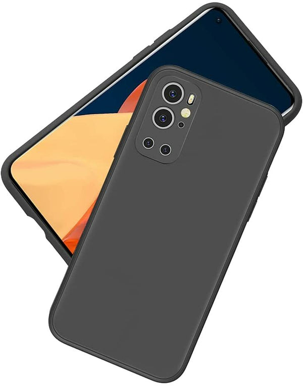 For OnePlus 9 Pro Case Ultra Slim Hard Back Shockproof Slim Matte Black Cover