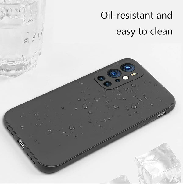 For OnePlus 9 Pro Case Ultra Slim Hard Back Shockproof Slim Matte Black Cover