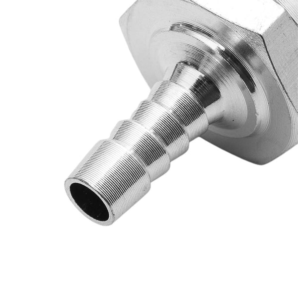 6 8 10 12mm Aluminum One-way Non-return Check Valve Fuel Water Gas Air Vacuum-UK