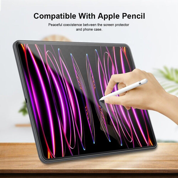 For Apple iPad Pro 11 4th Gen 2022 Genuine Tempered Glass Screen Protector Cover