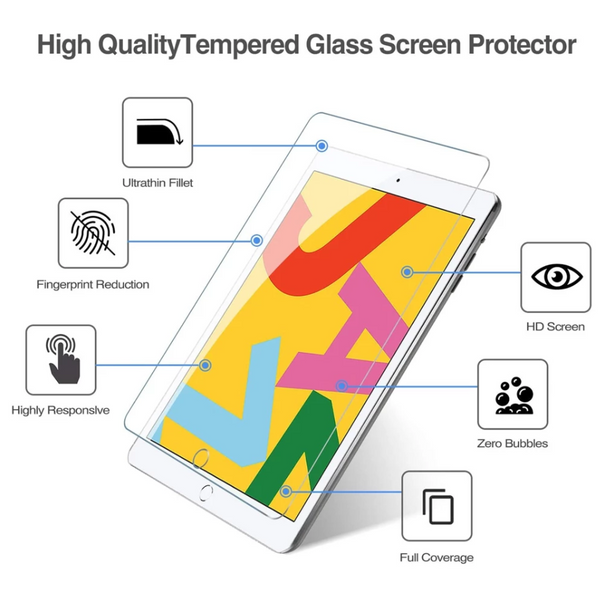 For Apple iPad Pro 11 4th Gen 2022 Genuine Tempered Glass Screen Protector Cover