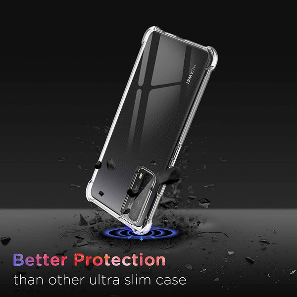 For Huawei P Smart 2021 Nova 5T Slim Soft TPU Gel Clear Back Case Skin Cover UK