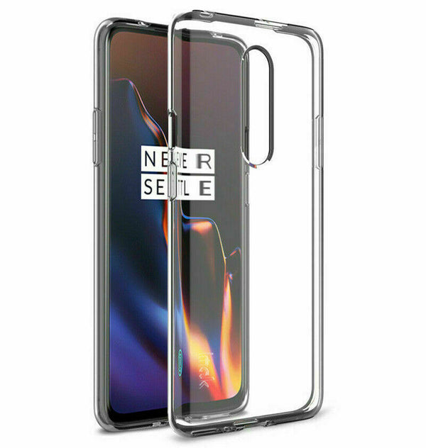 Case For OnePlus 7 Pro Ultra Slim Transparent Thin TPU Clear Back Skin Cover