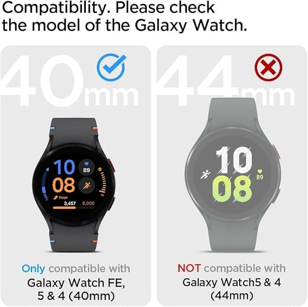 Case For Samsung Galaxy Watch FE 40mm TPU Silicone Screen Protector Cover