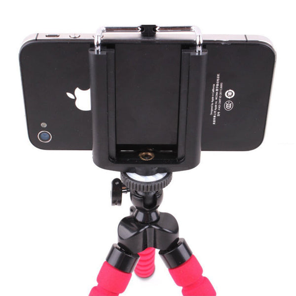 For Galaxy S20 S21 S22 Universal Flexible Stand Mini Octopus Tripod Mount Holder