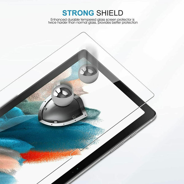 2x Tempered Glass For Galaxy Tab A8 10.5