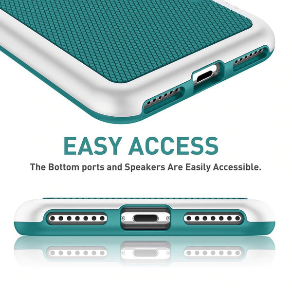 For Apple iPhone SE 2022 Case Rugged Slim Hybrid PC Silicone Shockproof Cover UK