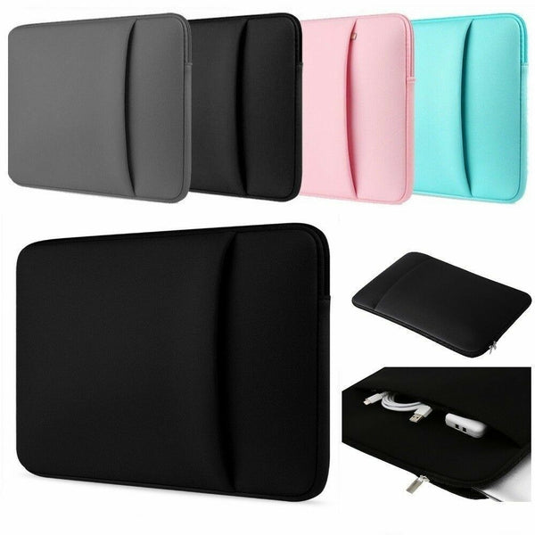 Universal 13 inch Laptop Case Cover Sleeve Zip Bag For MacBook Chrome Book Tab