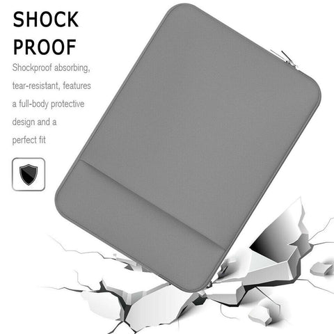 Universal 13 inch Laptop Case Cover Sleeve Zip Bag For MacBook Chrome Book Tab