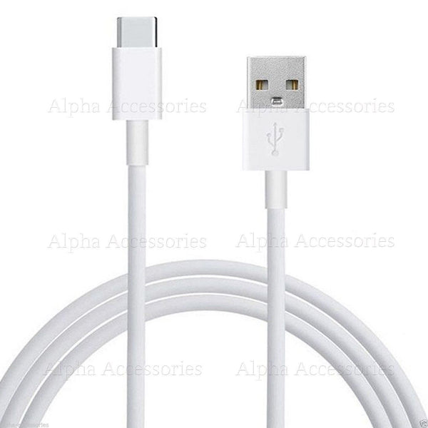 For One Plus Nokia HTC LG Mobile USB 2.0 Type C Charging Data Sync 1 Meter Long