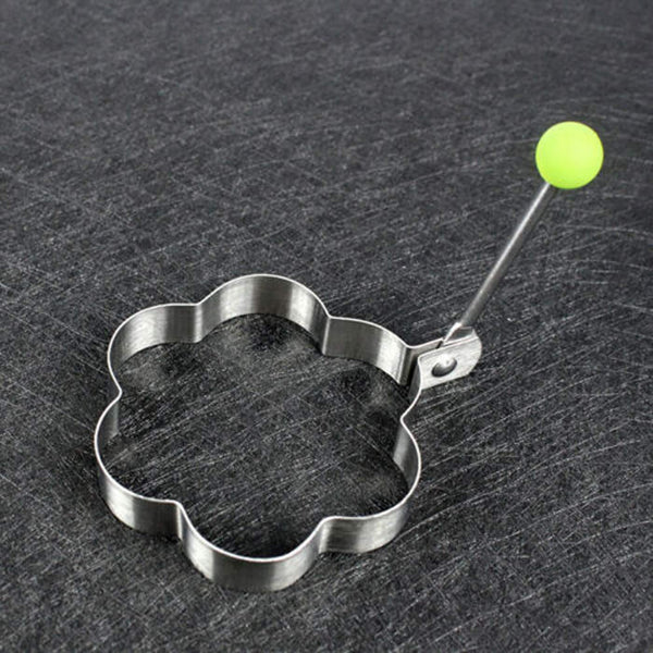 Stainless Steel Frying Pan Fried Egg Pancake Baking Shaper Cooking Ring Mold UK