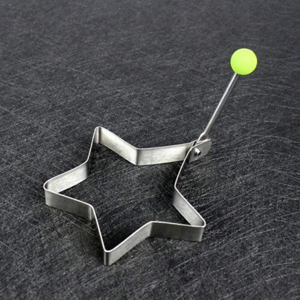 Stainless Steel Frying Pan Fried Egg Pancake Baking Shaper Cooking Ring Mold UK