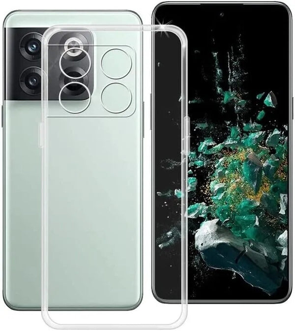 Clear Case For OnePlus 10T Ultra Slim Transparent TPU Back Skin Phone Cover