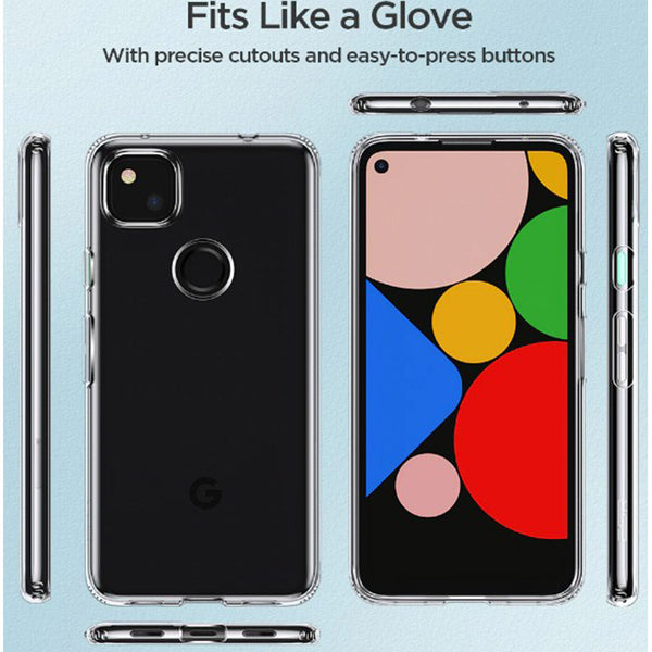 For Google Pixel 4A Case Shockproof Soft Silicone Thin TPU Protective Cover