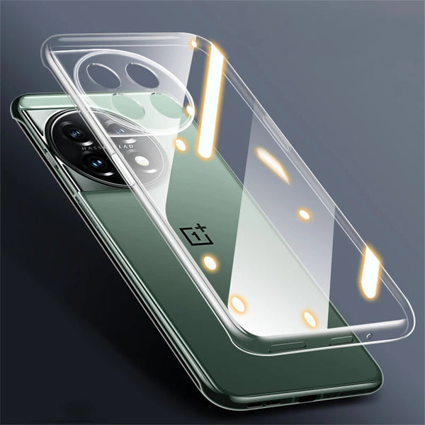 Ultra Slim Case For OnePlus 11 Transparent TPU Clear Back Skin Phone Cover