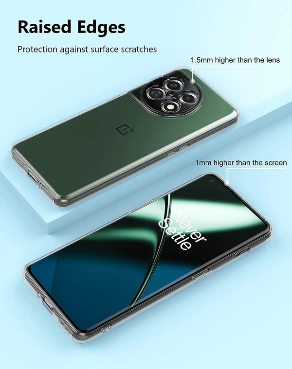 Ultra Slim Case For OnePlus 11 Transparent TPU Clear Back Skin Phone Cover