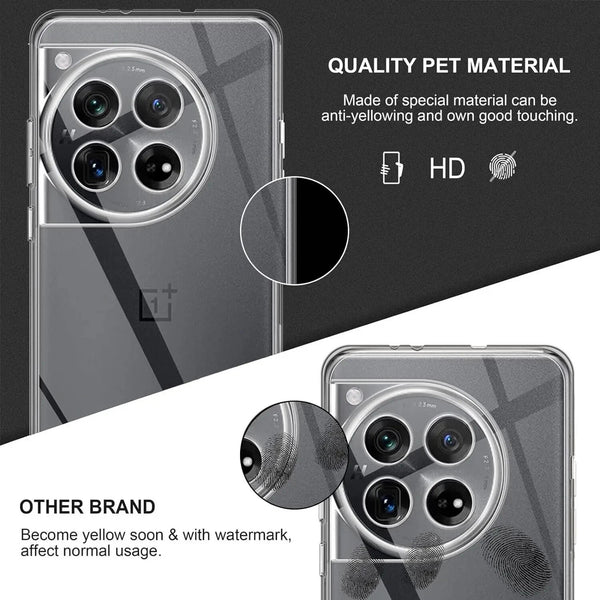 Ultra Slim Case For OnePlus 11 Transparent TPU Clear Back Skin Phone Cover