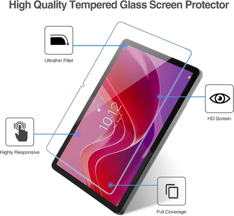 2 Pack Genuine Tempered Glass Screen Protectors For Lenovo Tab M11 (TB-330FU/XU) 11''