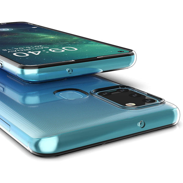For Galaxy A21s (2020) Case Shockproof Soft Silicone Thin TPU Protective Cover