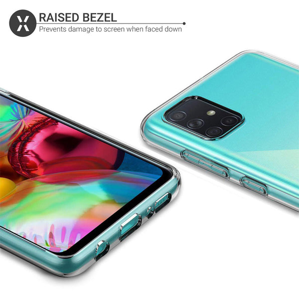 For Galaxy A21s (2020) Case Shockproof Soft Silicone Thin TPU Protective Cover