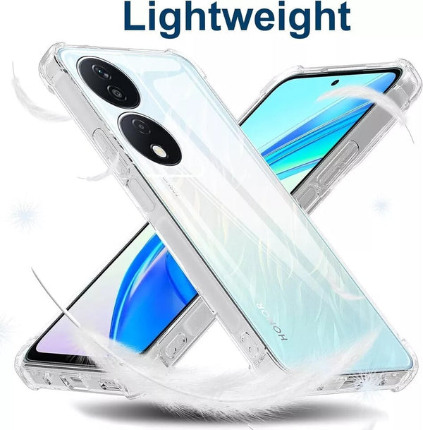 For Honor X7B Silicon Shockproof Clear Bumper Thick Case Slim Back Gel Cover