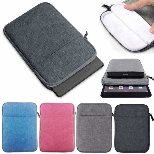 For 6" Tablet Paper White Shockproof Sleeve Pouch Protective Case Bag Cover- UK