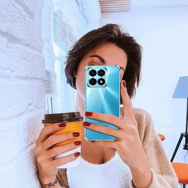 Case For Honor X8A Silicon Shockproof Clear Bumper Thick Slim Back Gel Cover-UK