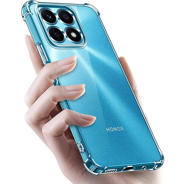 Case For Honor X8A Silicon Shockproof Clear Bumper Thick Slim Back Gel Cover-UK