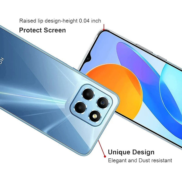 Clear Case For Honor X8A Thin Shockproof Soft TPU Gel Silicone Slim Back Cover