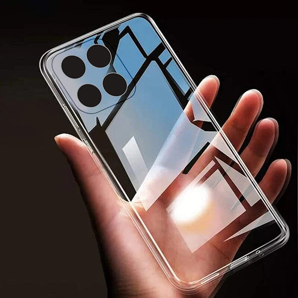 Clear Case For Honor X8A Thin Shockproof Soft TPU Gel Silicone Slim Back Cover