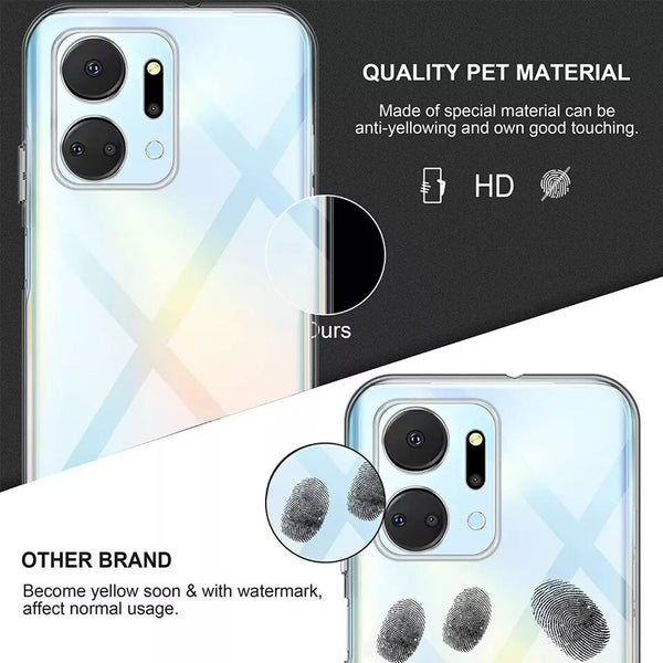 Clear Case For Honor X7A X7B X8A Shockproof Soft TPU Gel Silicone Slim Cover-UK