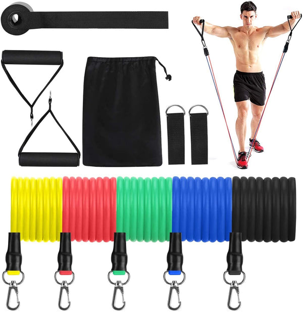 100x Resistance Bands For Gym Workout Fitness Tube Clearance JOBLOT Wholesale
