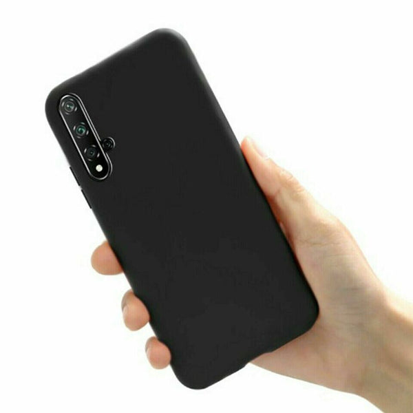 Case For Huawei Nova 5 Shockproof Ultra Thin Soft Silicone Matte TPU Back Cover