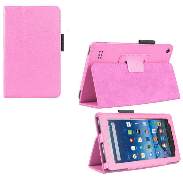 Smart PU Leather Folio Protective Slim Case Stand Cover For Kindle Fire 7 9th Gen