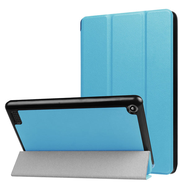 Smart Stand Shockproof PU Leather Case Cover For Amazon Fire 7 (2019 9th Gen) UK