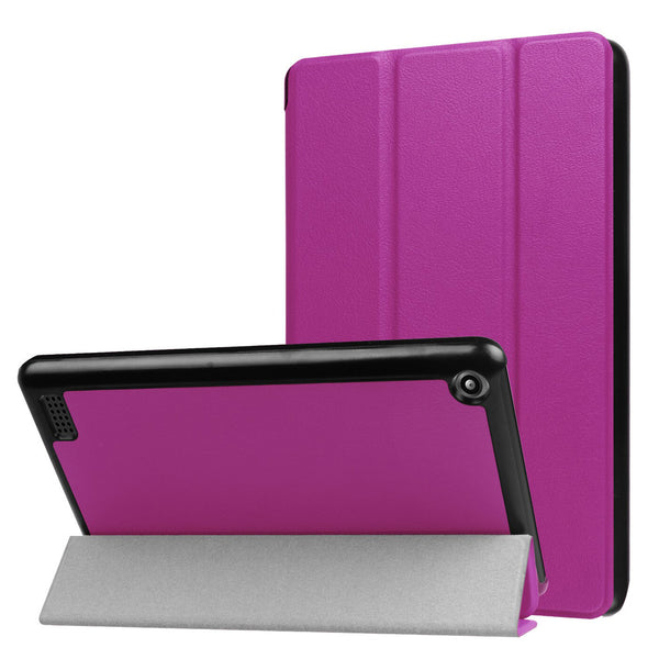 Smart Stand Shockproof PU Leather Case Cover For Amazon Fire 7 (2019 9th Gen) UK