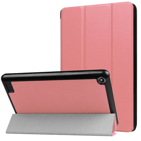 Smart Stand Shockproof PU Leather Case Cover For Amazon Fire 7 (2019 9th Gen) UK