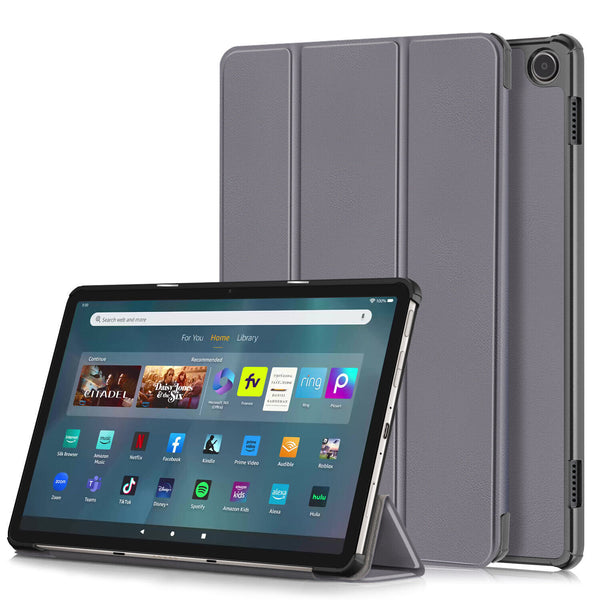 Case For Amazon Fire 11 Max 13th Gen (2023) With ALEXA Smart Stand Leather Cover