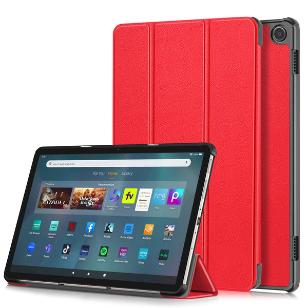 Case For Amazon Fire 11 Max 13th Gen (2023) With ALEXA Smart Stand Leather Cover