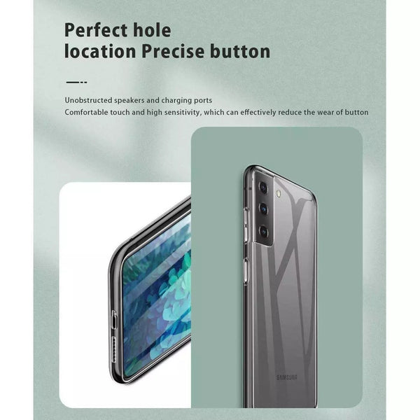 Ultra Thin Case For Samsung Galaxy S21 ShockProof TPU Silicone Slim Cover